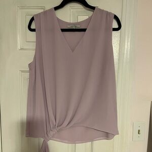 Naked Zebra Mauve Sleeveless Blouse